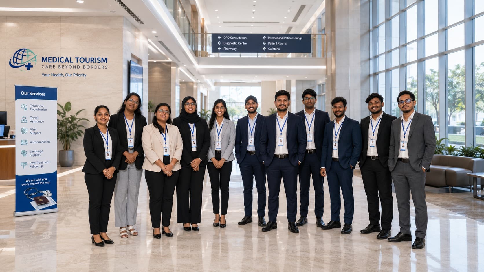 Medical Tours India team — care coordinators dedicated to international patients